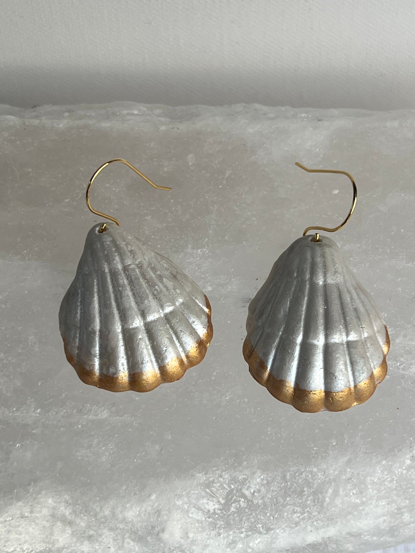 Pearl Beach Dangle Earrings