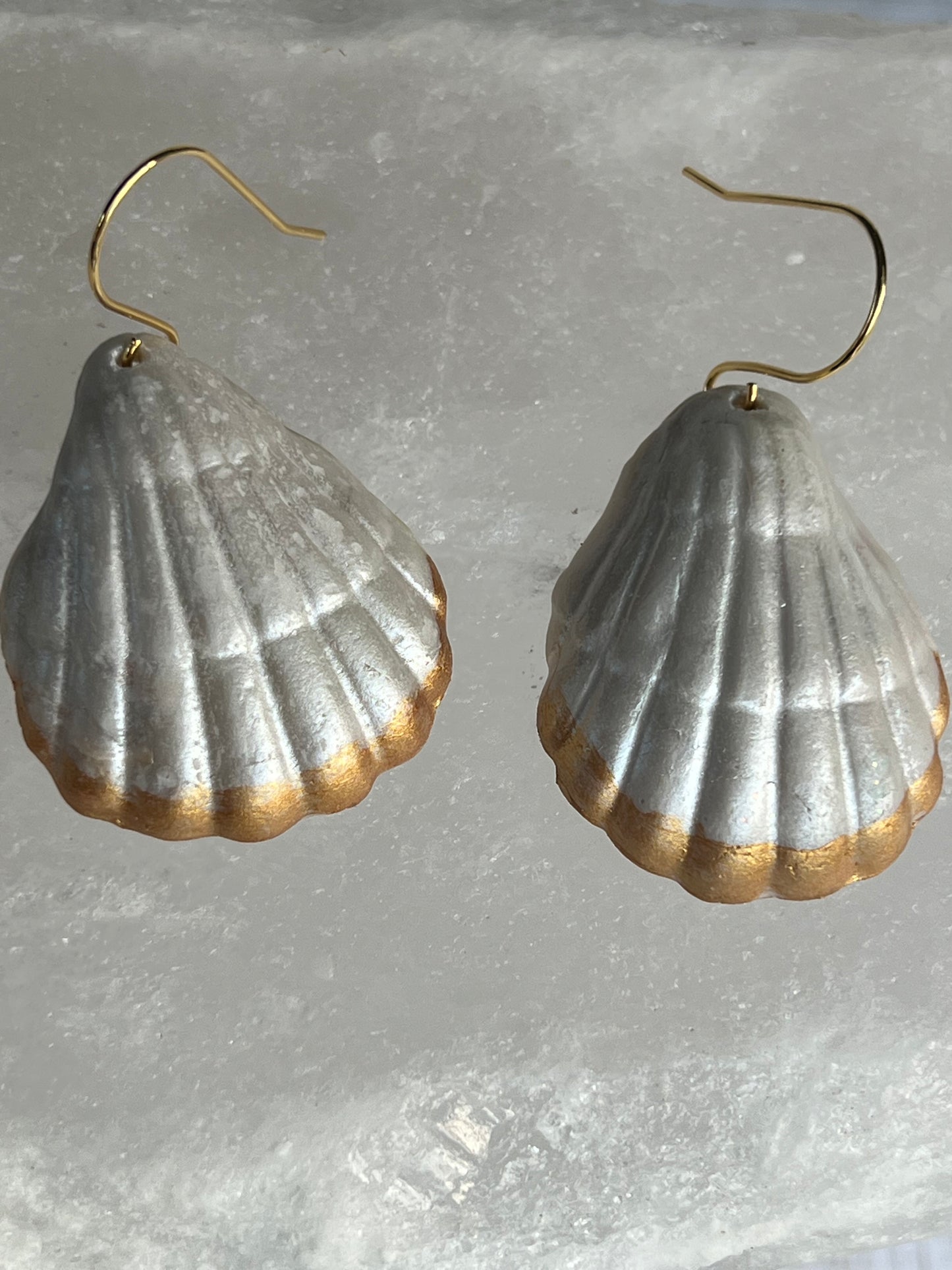 Pearl Beach Dangle Earrings